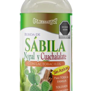 ALOE VERA CON CUACHALALATE Y NOPAL BEBIDA