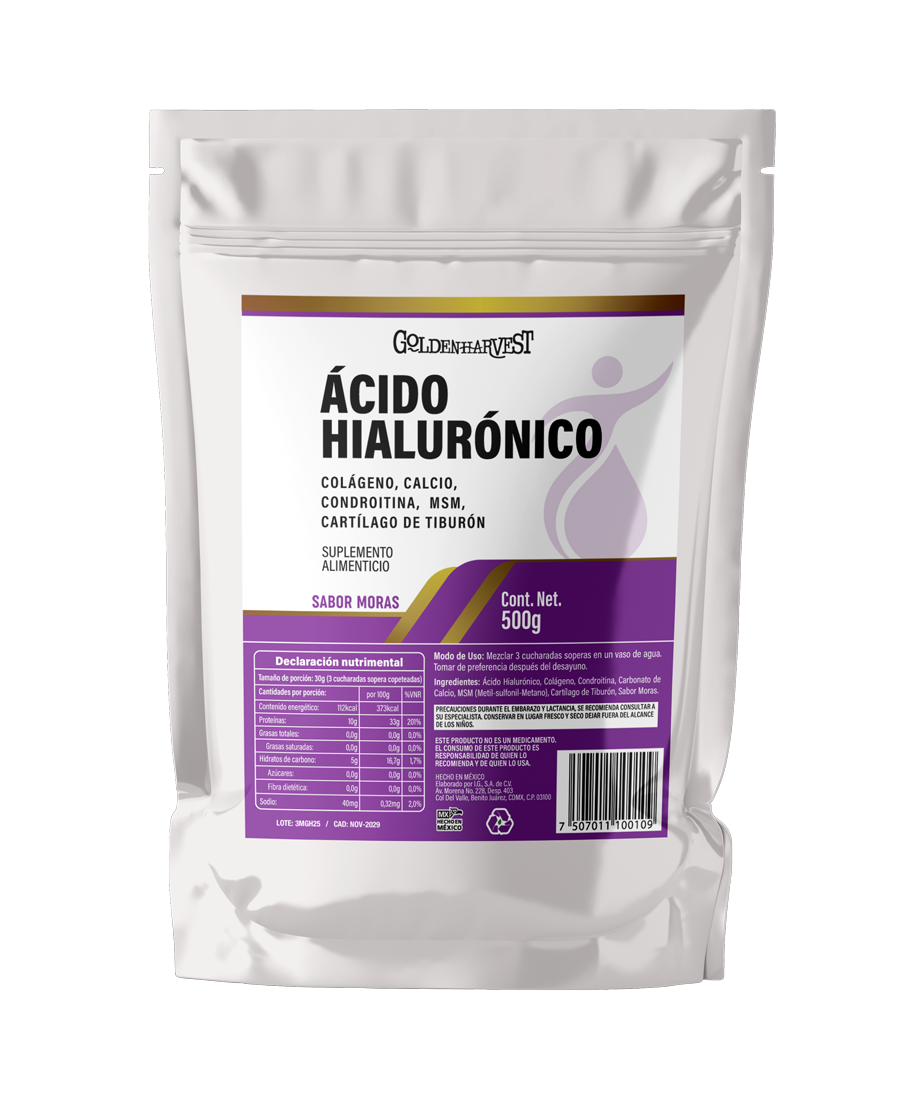 ÁCIDO HILALURÓNICO C/500G MORAS