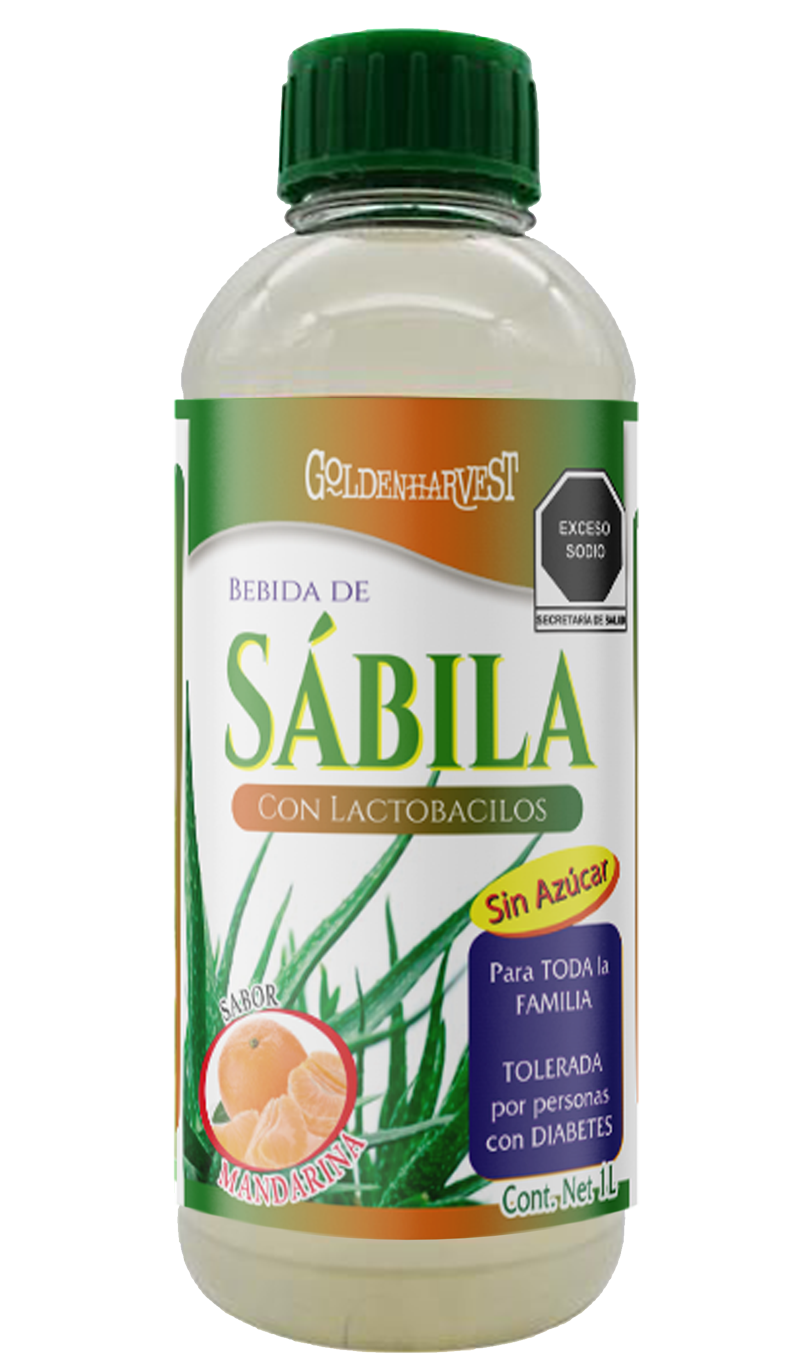 ALOE VERA BEBIDA SABOR MANDARINA