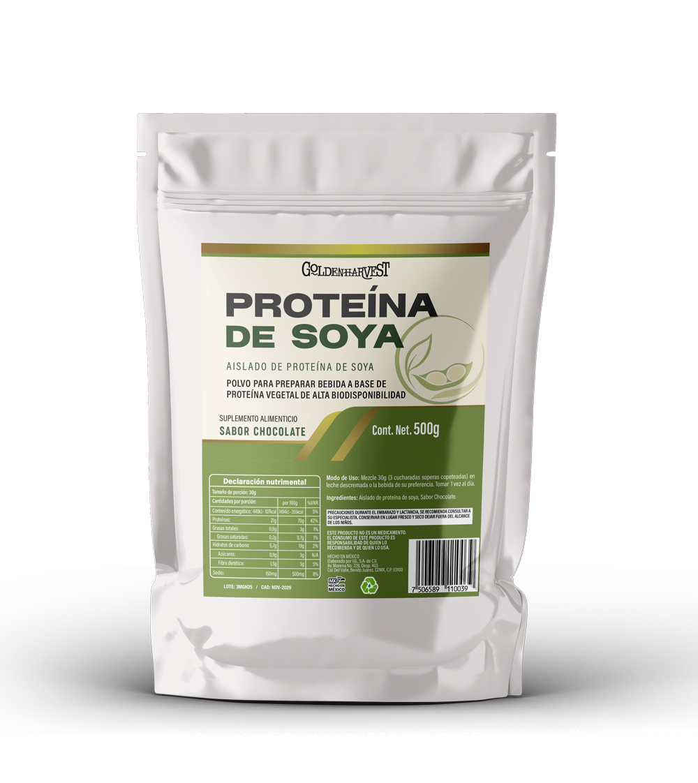 PROTEÍNA DE SOYA 500g CHOCOLATE